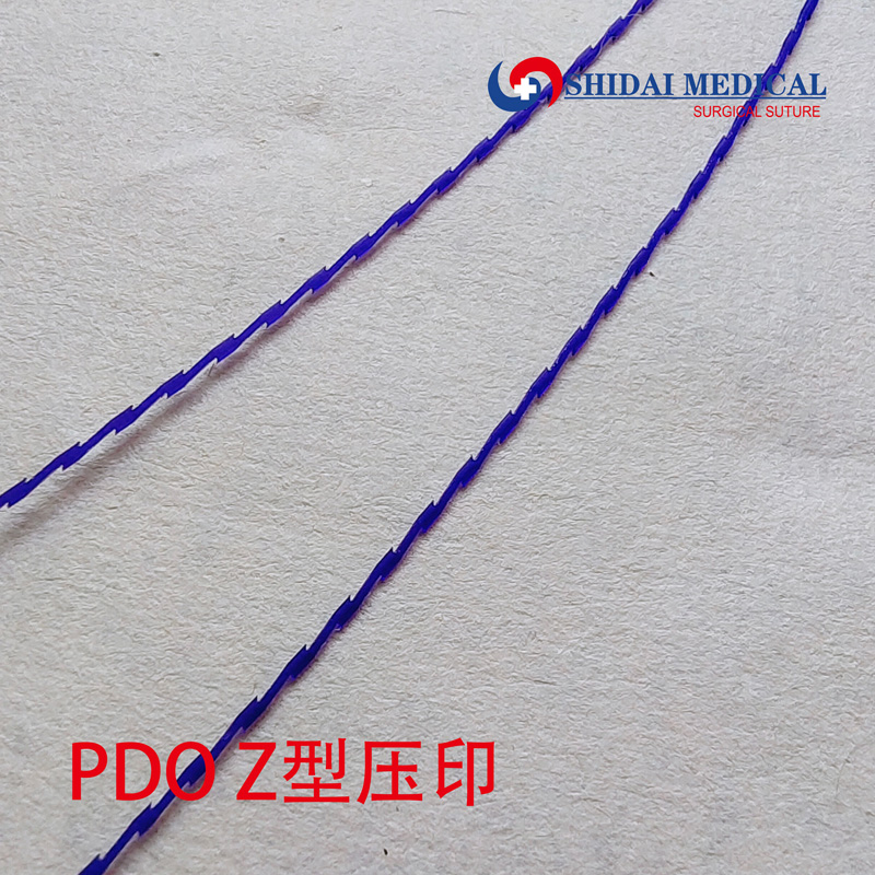 PDO thread Z embossing