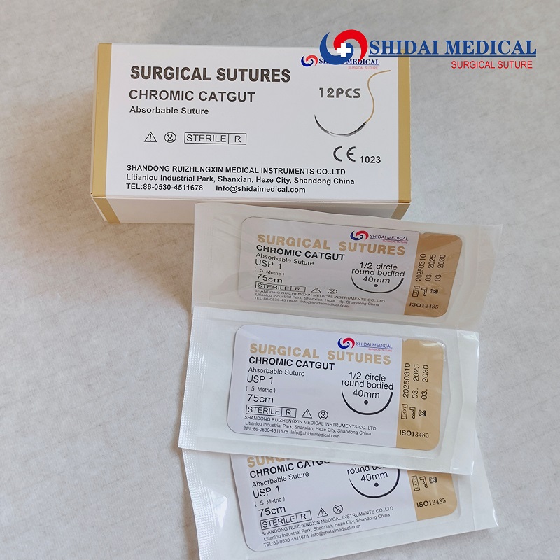 chromic catgut suture