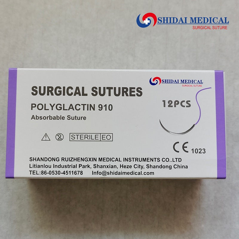 Poliglactin 910 suture