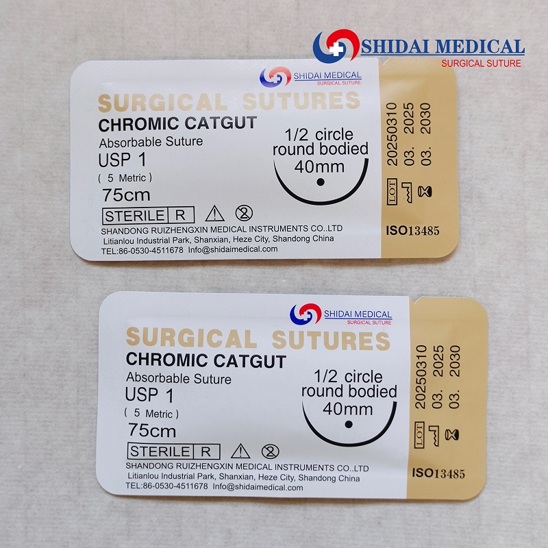 Chromic catgut suture